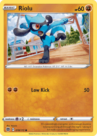 Riolu Reverse - Brilliant Stars