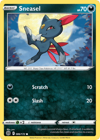 Sneasel Reverse - Brilliant Stars