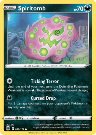 Spiritomb Reverse - Brilliant Stars
