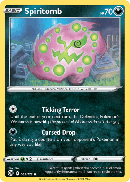 Spiritomb Reverse - Brilliant Stars