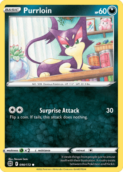 Purrloin Reverse - Brilliant Stars