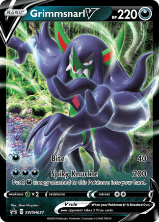 Grimmsnarl V - SWSH Black Star Promos
