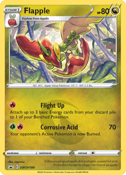 Flapple - SWSH Black Star Promos