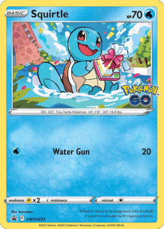 Squirtle - SWSH Black Star Promos