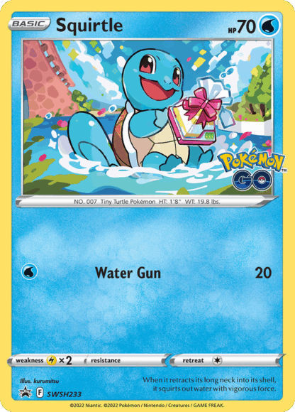 Squirtle - SWSH Black Star Promos
