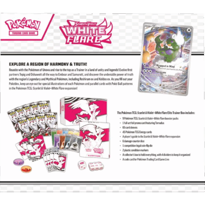 White Flare Elite Trainer Box - Afbeelding 2