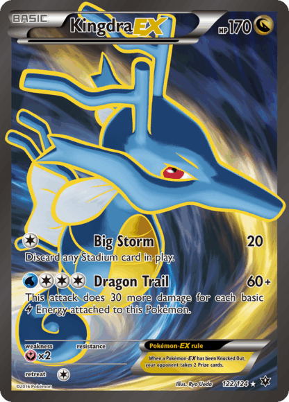 Kingdra-EX - Fates Collide