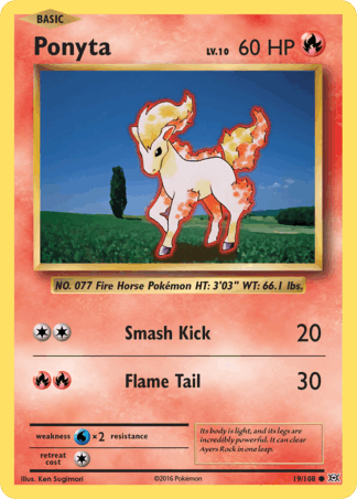 Ponyta Reverse - Evolutions