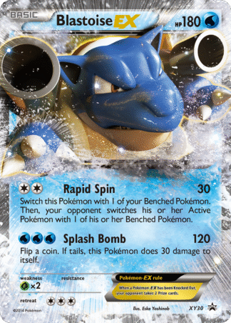 Blastoise-EX - XY Black Star Promos