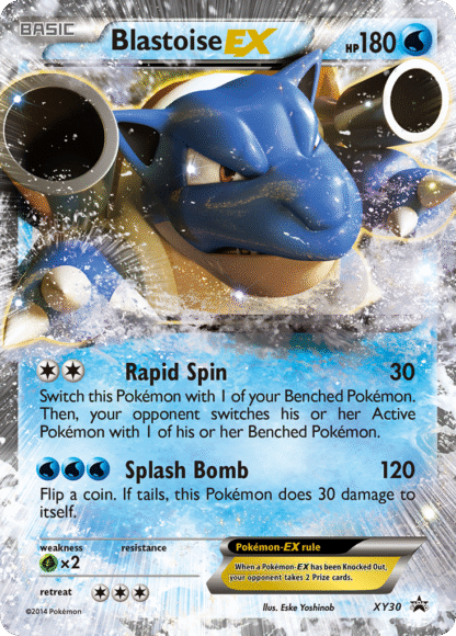 Blastoise-EX - XY Black Star Promos