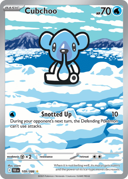 Cubchoo - Black Bolt