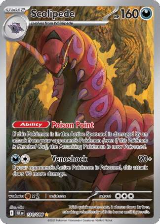 Scolipede - Black Bolt