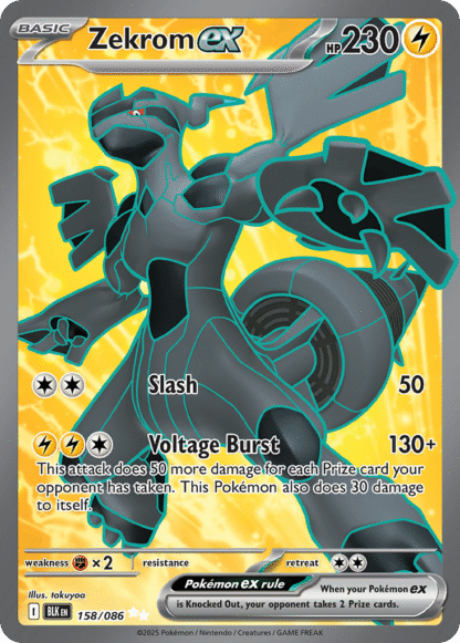Zekrom ex - Black Bolt