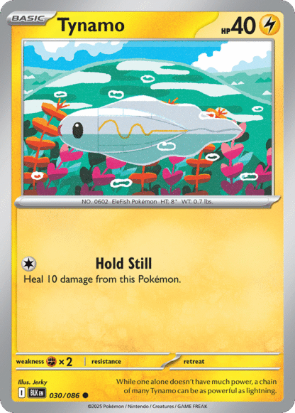 Tynamo Poke Ball - Black Bolt