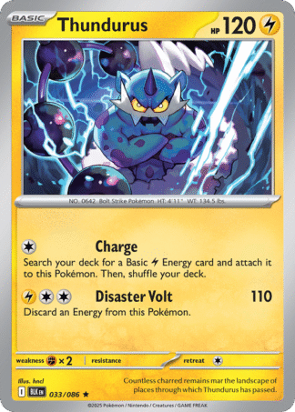 Thundurus Poke Ball - Black Bolt