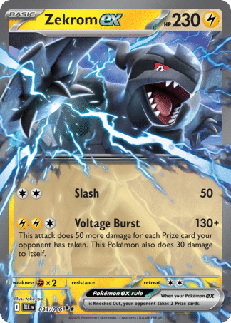 Zekrom ex - Black Bolt