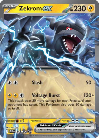 Zekrom ex - Black Bolt