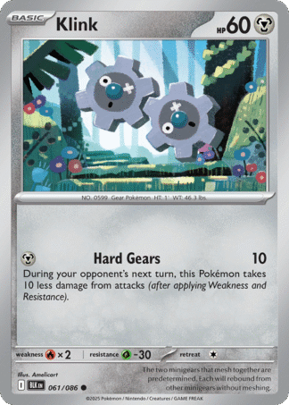Klink Poke Ball - Black Bolt
