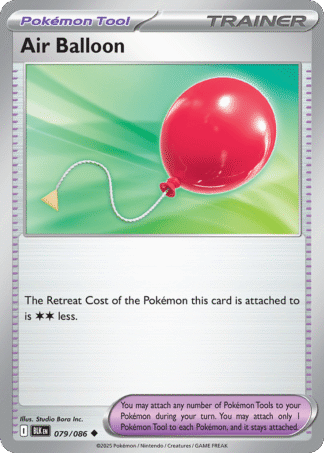 Air Balloon Reverse - Black Bolt