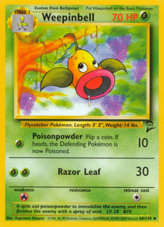 Weepinbell - Base Set 2
