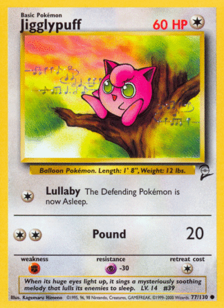 Jigglypuff - Base Set 2