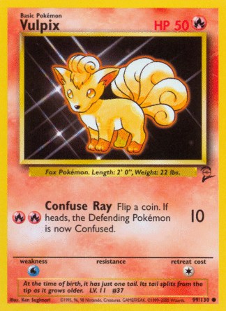 Vulpix - Base Set 2