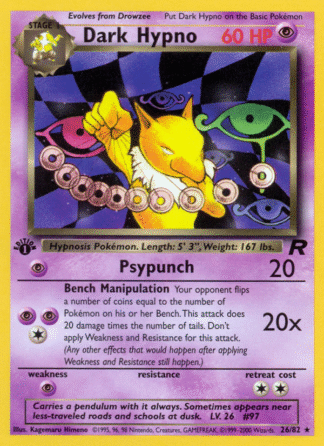 Dark Hypno - Team Rocket