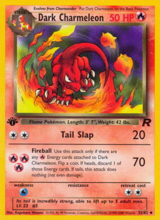 Dark Charmeleon - 1st Edition Team Rocket