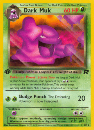 Dark Muk - 1st Edition Team Rocket