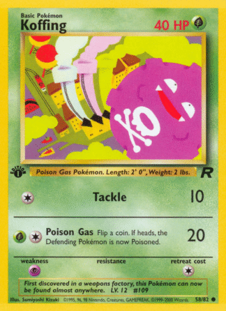 Koffing - Team Rocket