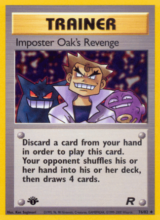 Imposter Oak's Revenge - 1st Edition Team Rocket