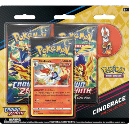 Crown Zenith 3-Pack Blister Cinderace Promo
