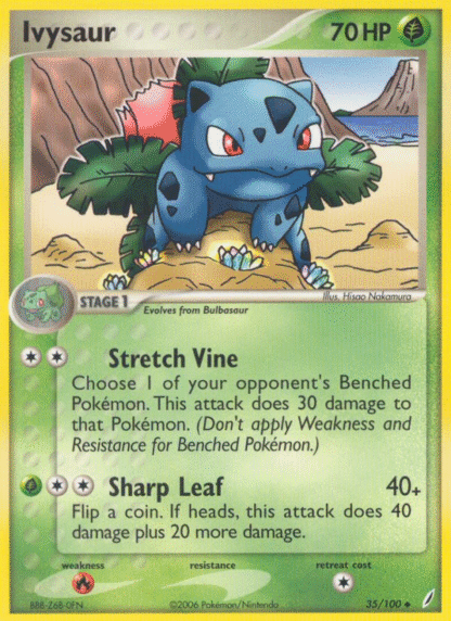 Ivysaur Reverse - Crystal Guardians