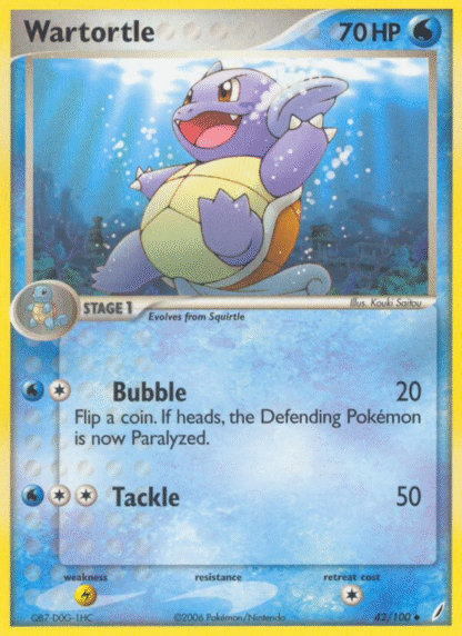 Wartortle Reverse - Crystal Guardians