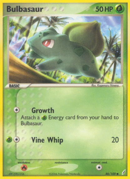 Bulbasaur Reverse - Crystal Guardians