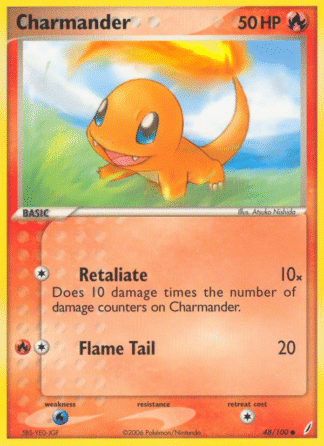 Charmander Reverse - Crystal Guardians