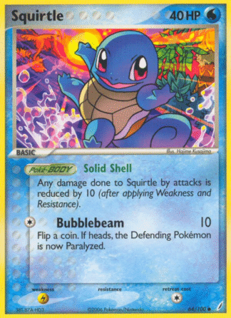 Squirtle Reverse - Crystal Guardians