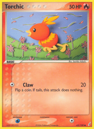 Torchic Reverse - Crystal Guardians