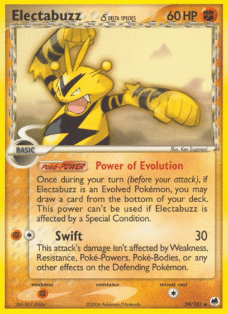 Electabuzz δ Reverse - Dragon Frontiers