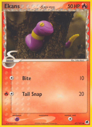 Ekans δ Reverse - Dragon Frontiers