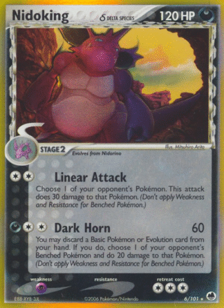 Nidoking δ Reverse - Dragon Frontiers