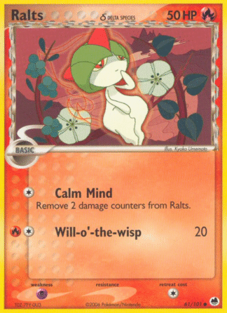 Ralts δ Reverse - Dragon Frontiers