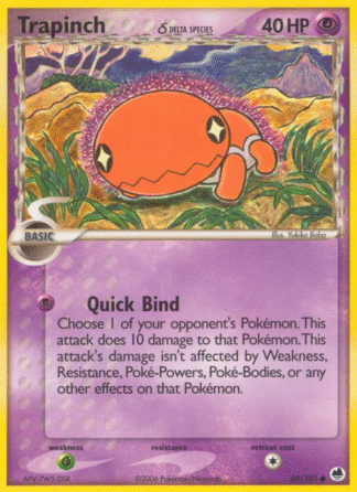Trapinch δ Reverse - Dragon Frontiers