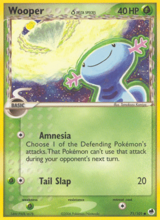 Wooper δ Reverse - Dragon Frontiers