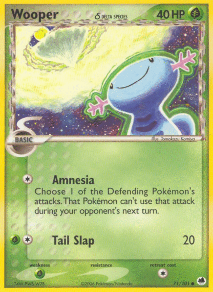 Wooper δ Reverse - Dragon Frontiers
