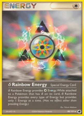 δ Rainbow Energy Reverse - Dragon Frontiers