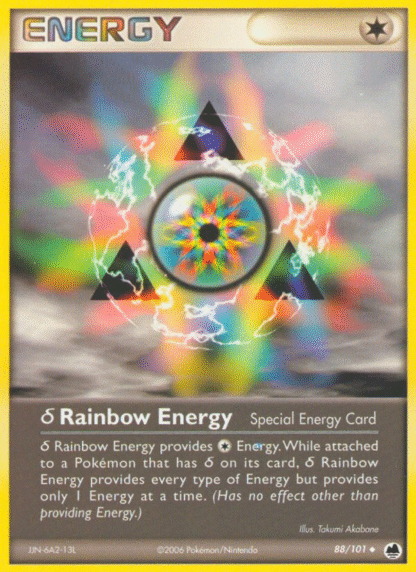 δ Rainbow Energy Reverse - Dragon Frontiers