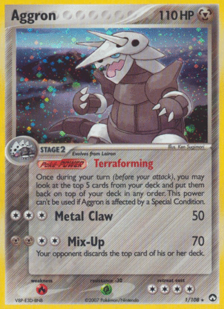 Aggron Reverse - Power Keepers