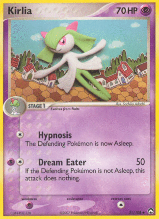 Kirlia Reverse - Power Keepers