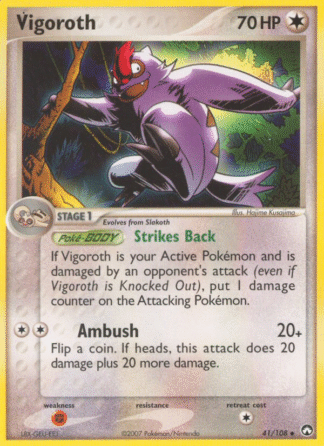 Vigoroth Reverse - Power Keepers